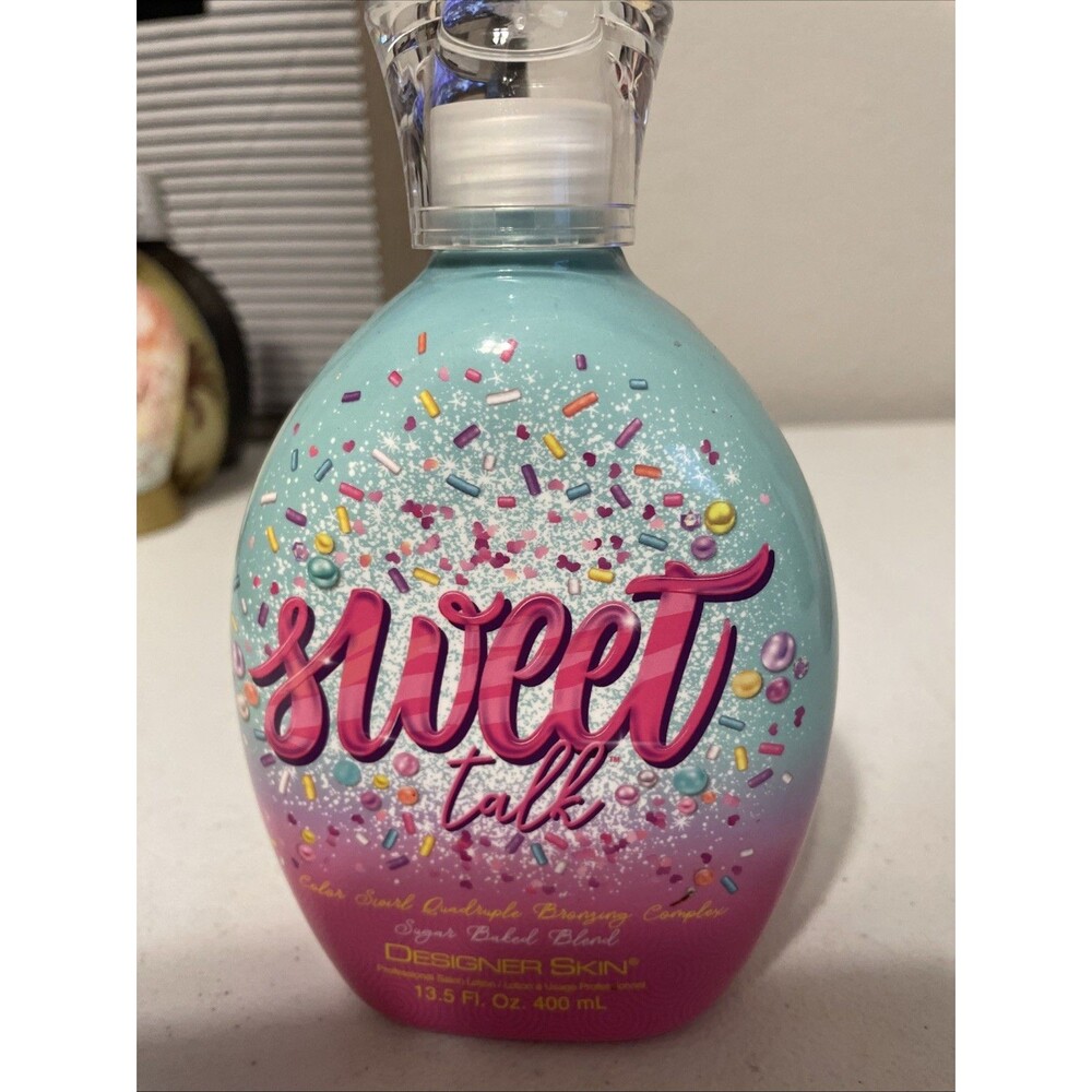 ☀️ Sweet Talk ☀️ Designer Skin - Sugar Baked Quad Bronzer Tanning Lotion 13.5 Oz